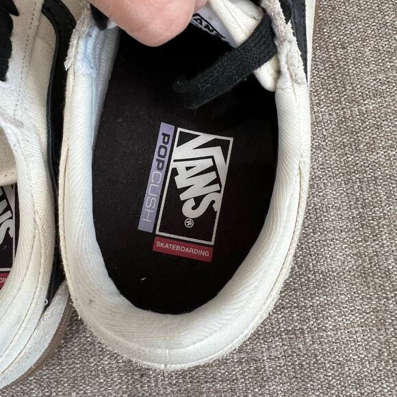 Vans Gilbert Crockett Marshmallow Gum Skate Shoes Men's 8 rare & discontinued - Picture 11 of 13